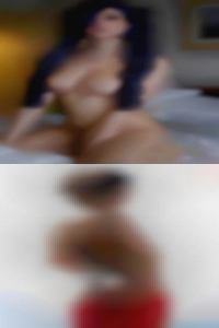Red naked money talks woman.