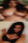 Naked woman showing hairy pussy